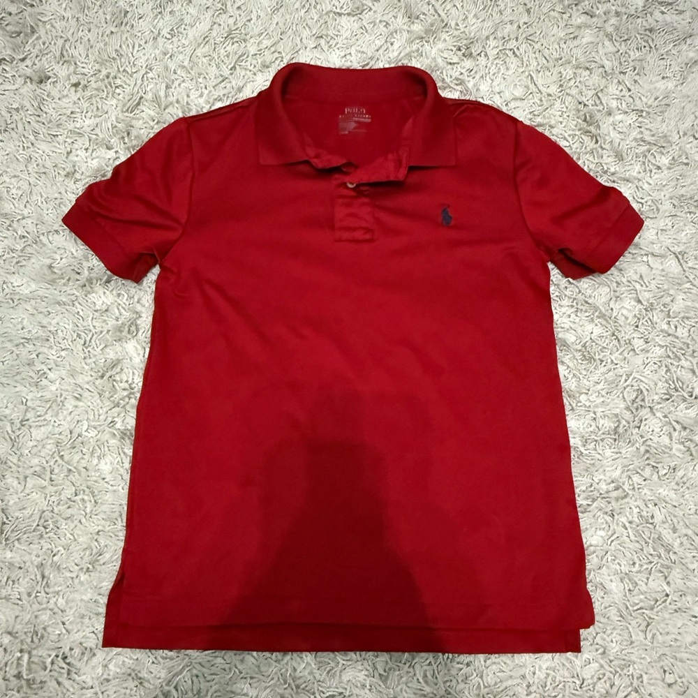 Polo by Ralph Lauren Kids Bright Red Polo Shirt